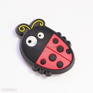 Factory promotional fashion ladybird magnetic fridge sticker