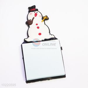 China wholesale promotional snowman magnetic fridge sticker