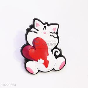 Popular promotional cat magnetic fridge sticker