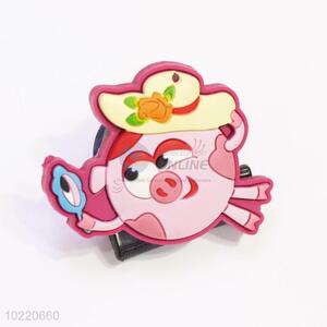 Cute design wholesale pig magnetic fridge sticker