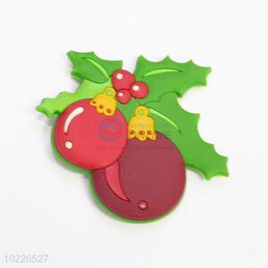 Cheap wholesale useful jingle bell magnetic fridge sticker