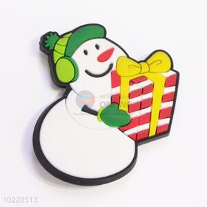 Good quality top sale snowman magnetic fridge sticker