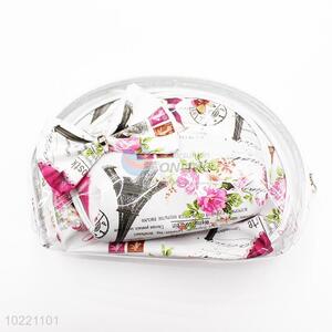 Factory promotional fashion printed toiletry bag cosmetic bag