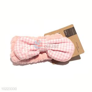 Cheap Promotional Cute Pink Make-Up Headband