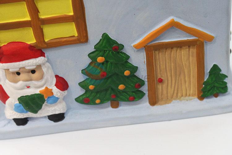 Good quality cheap best christmas house shape money box