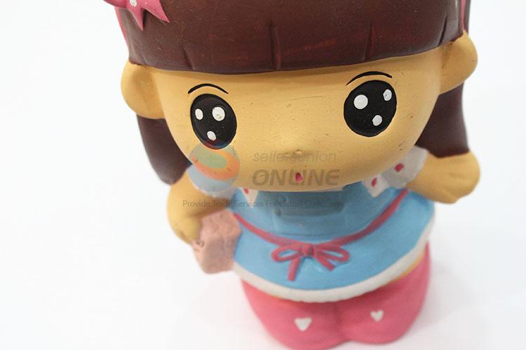 Popular style cheap doll money box