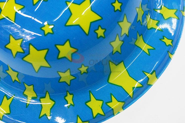 Blue festival fancy funny party star pattern hat