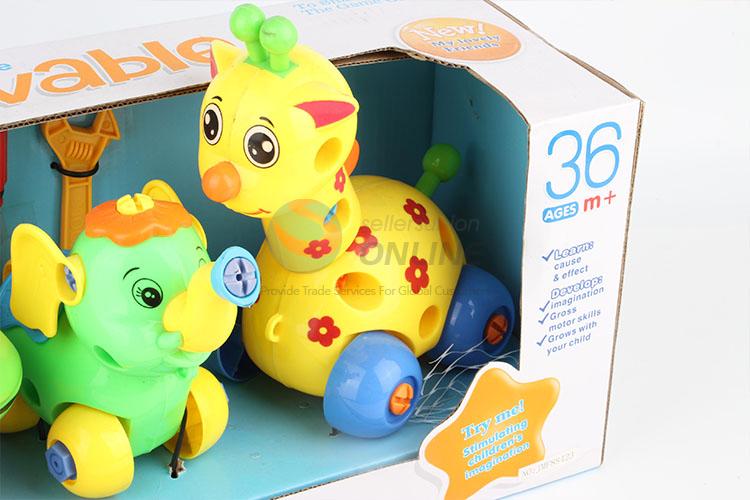 Hot Sale Removable Animal Shape Toy Vehicle For Baby