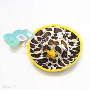 Good quality decorative leopard billycock