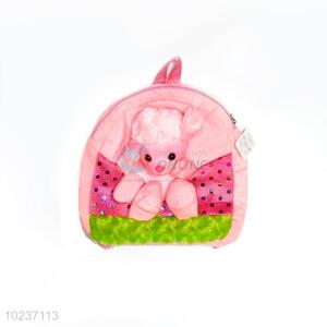 Fashion Design Lovely Short Plush Animal Backpack