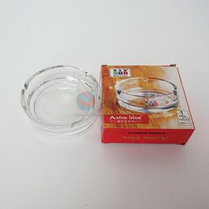 Round Classical Design Glass Ashtray