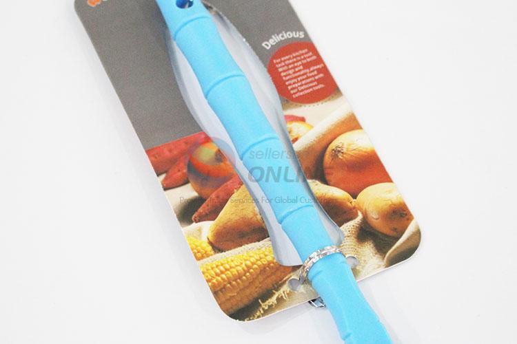 New arrival blue silicone butter spreader/butter knife