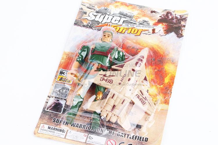 Promotional Wholesale 2pcs Super Warrior Toy Set for Sale