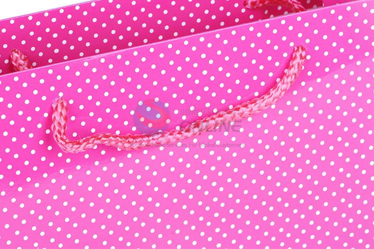 Classic Dots Pattern Gift Bag/Paper Packing Bag for Sale