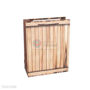 Nice Wood Pattern Gift Bag/Paper Packing Bag for Sale