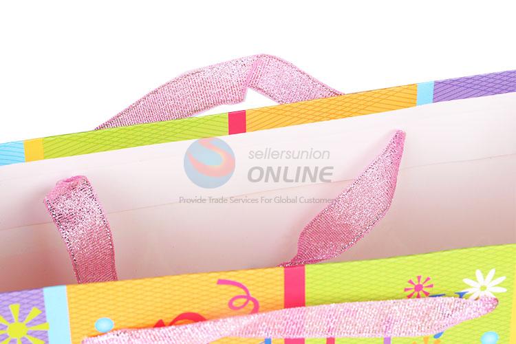 Factory Wholesale Gilding Gift Bag/Paper Packing Bag for Birthday