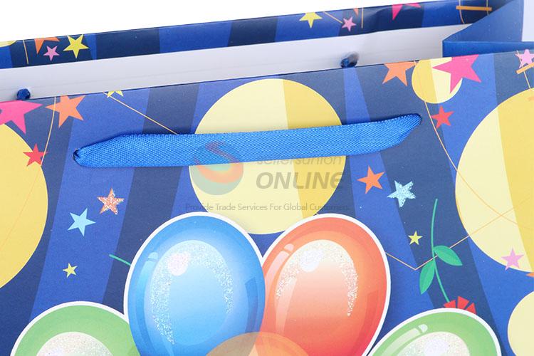 Wholesale Balloon Printed Gilding Gift Bag/Paper Packing Bag for Sale