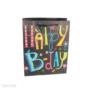 Competitive Price Gilding Gift Bag/Paper Packing Bag for Birthday