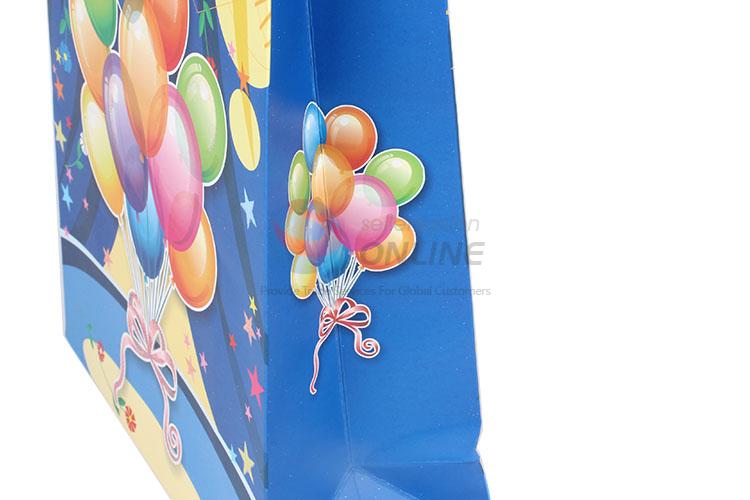 Wholesale Balloon Printed Gilding Gift Bag/Paper Packing Bag for Sale