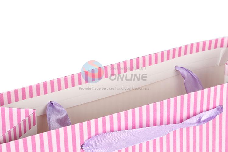 Good Quality Pink Gift Bag/Paper Packing Bag for Sale