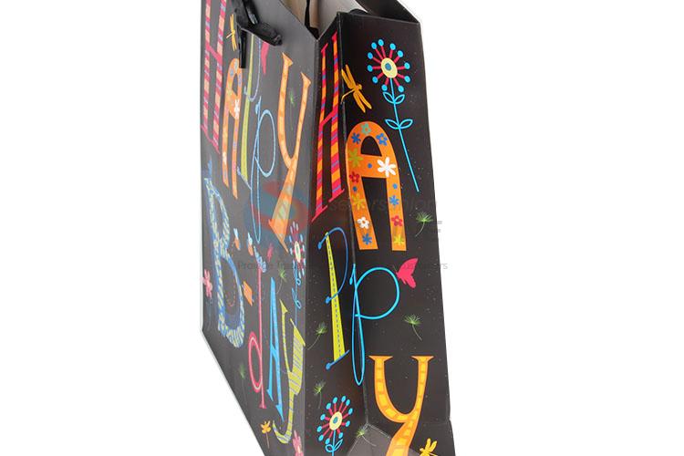 Competitive Price Gilding Gift Bag/Paper Packing Bag for Birthday