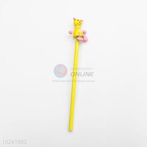 Best Selling Students Stationery Pencil with Wooden Toy
