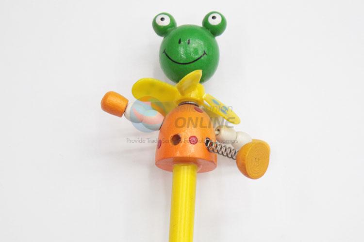 Hot Sale Stationery Pencil with Cartoon Toy Head