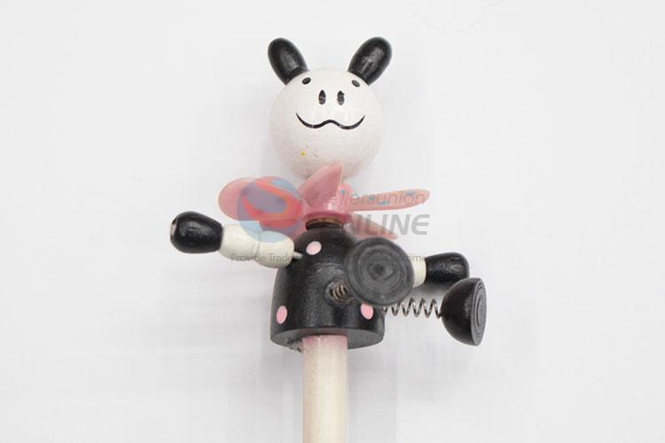 Promotional Gift Wooden Pencil with Toys for Children