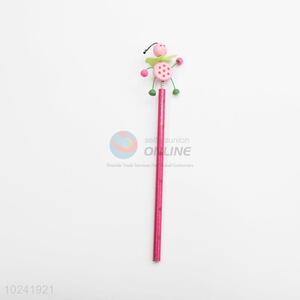 China Factory Wooden Pencil for Kids, Pencil with Toy
