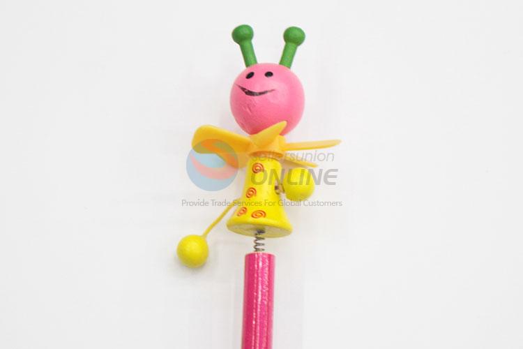 Hot Sale Wooden Pencil/ Wood Pencil with Toy
