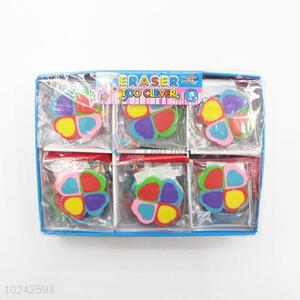 Factory Direct Flowers Shaped Eraser for Students