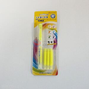 4pcs Replaceable Highlighters Set