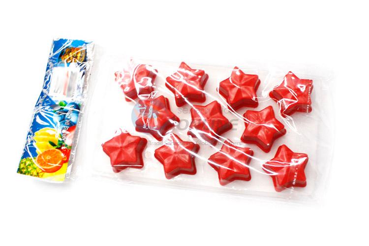 New Arrival Star Shape Food Grade Ice Cube Tray