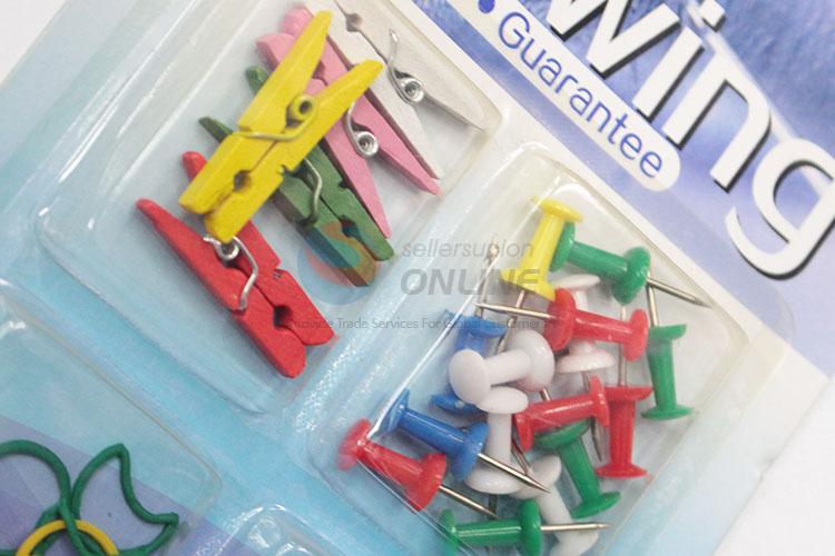 Utility Metal Paper Clip, Rubber Band, Wooden Clips, Pushpin