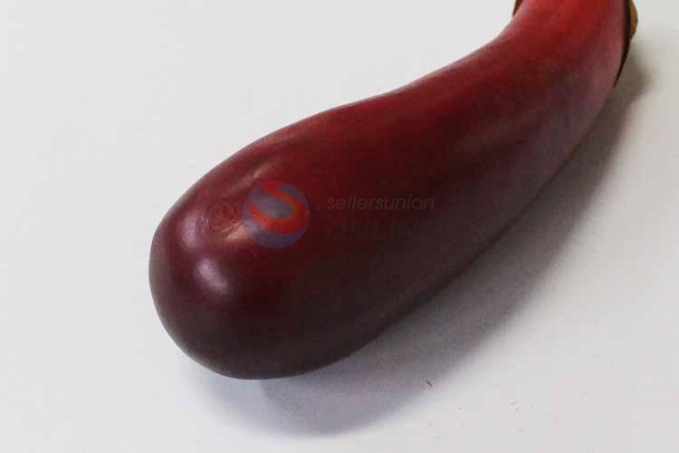 Simulation Eggplant Fake Fruit and Vegetable Decoration