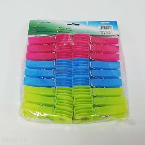 18pc Hangers Racks Clothespins Laundry Clothes Pegs