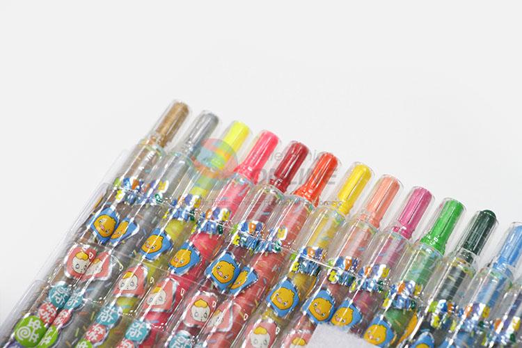 Wholesale Popular 18 Colors Rolling Crayon