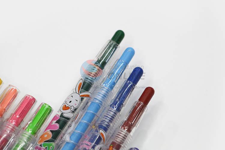 Excellent Quality 12 Colors Rolling Crayon