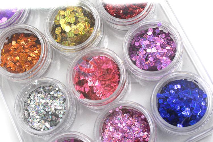 Cheap Laser Glitter Nail Accessories Nail Art Slice/Nail Decor