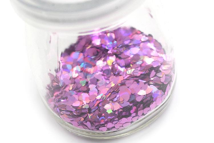 Good Quality Heart Shape Laser Color Glitter Powder