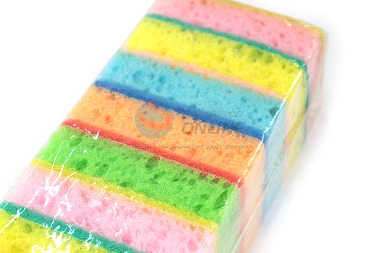 Custom Non-Scratch Scouring Pad Colorful Dish Washing Sponge