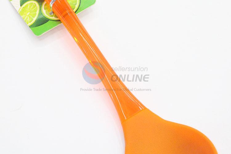 Wholesale cheap top quality orange spoon