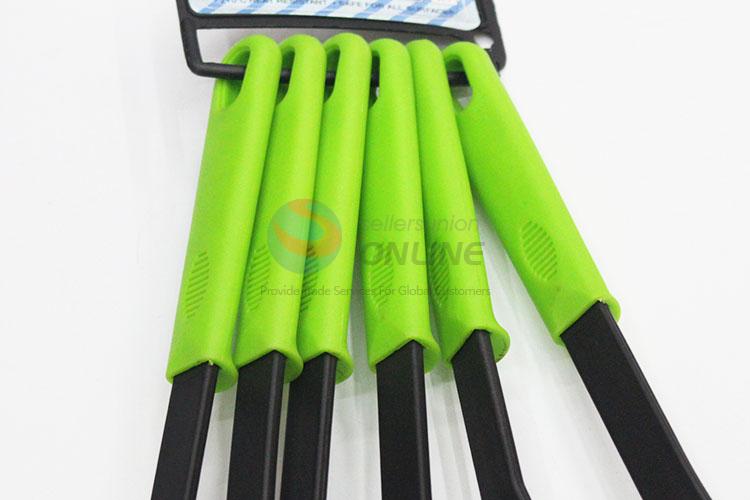 Wholesale cool green 6pcs cook set