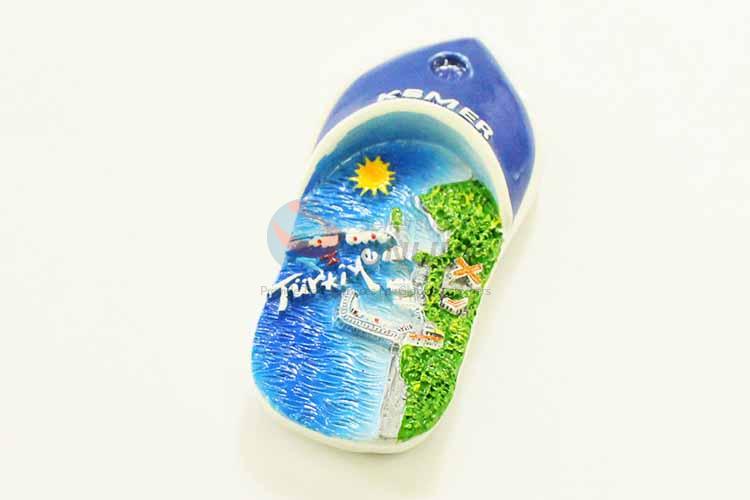 Blue Ship Shaped Fridge Magnet/Refrigerator Magnet for Decoration