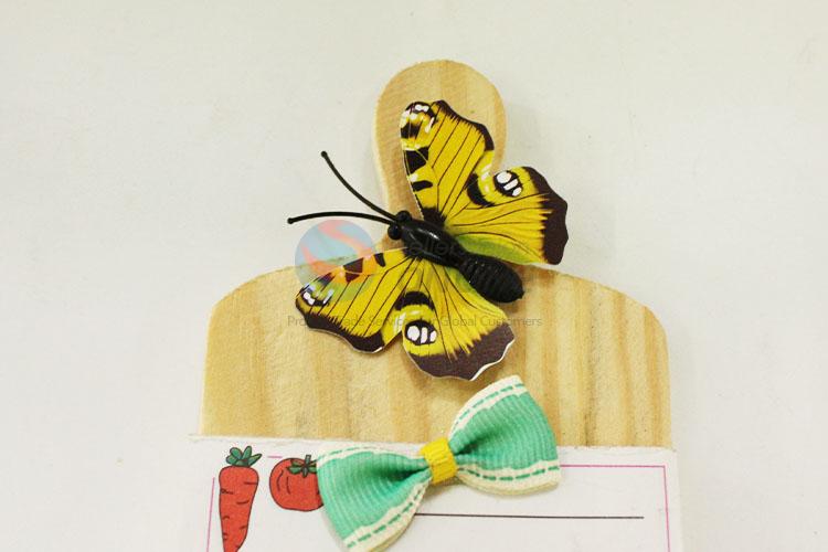 Cutting Board Shaped Fridge Magnet/Refrigerator Magnet with Butterfly