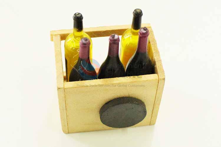 Wine Bottle Fridge Magnet/Refrigerator Magnet for Decoration