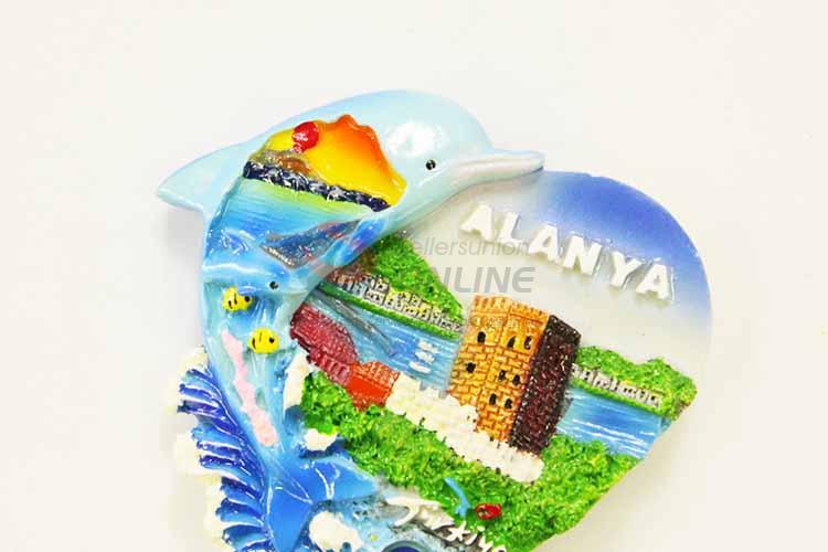 Alanya Heart Shaped Fridge Magnet/Refrigerator Magnet for Decoration