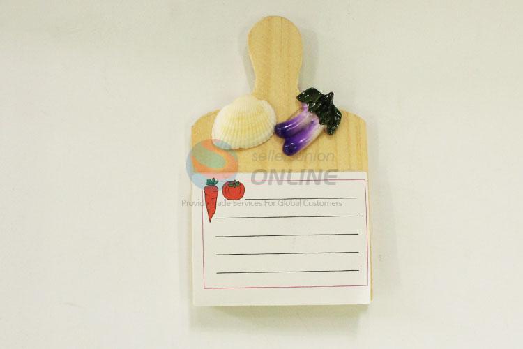 Cutting Board Shaped Fridge Magnet/Refrigerator Magnet with Egg Plant