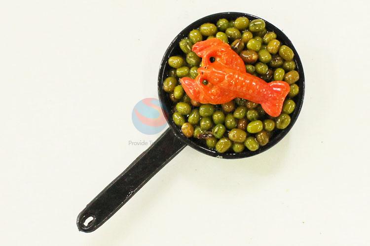 Pan Shaped Fridge Magnet/Refrigerator Magnet for Decoration with Lobster