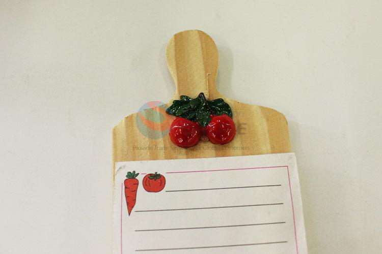 Cutting Board Fridge Magnet/Refrigerator Magnet with Cherry